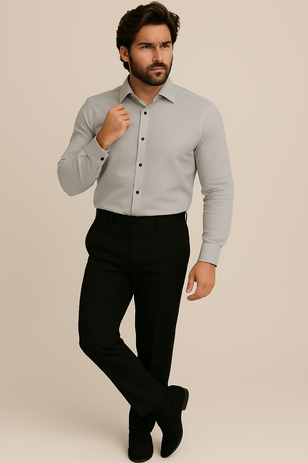Mens formal shirt pant combo