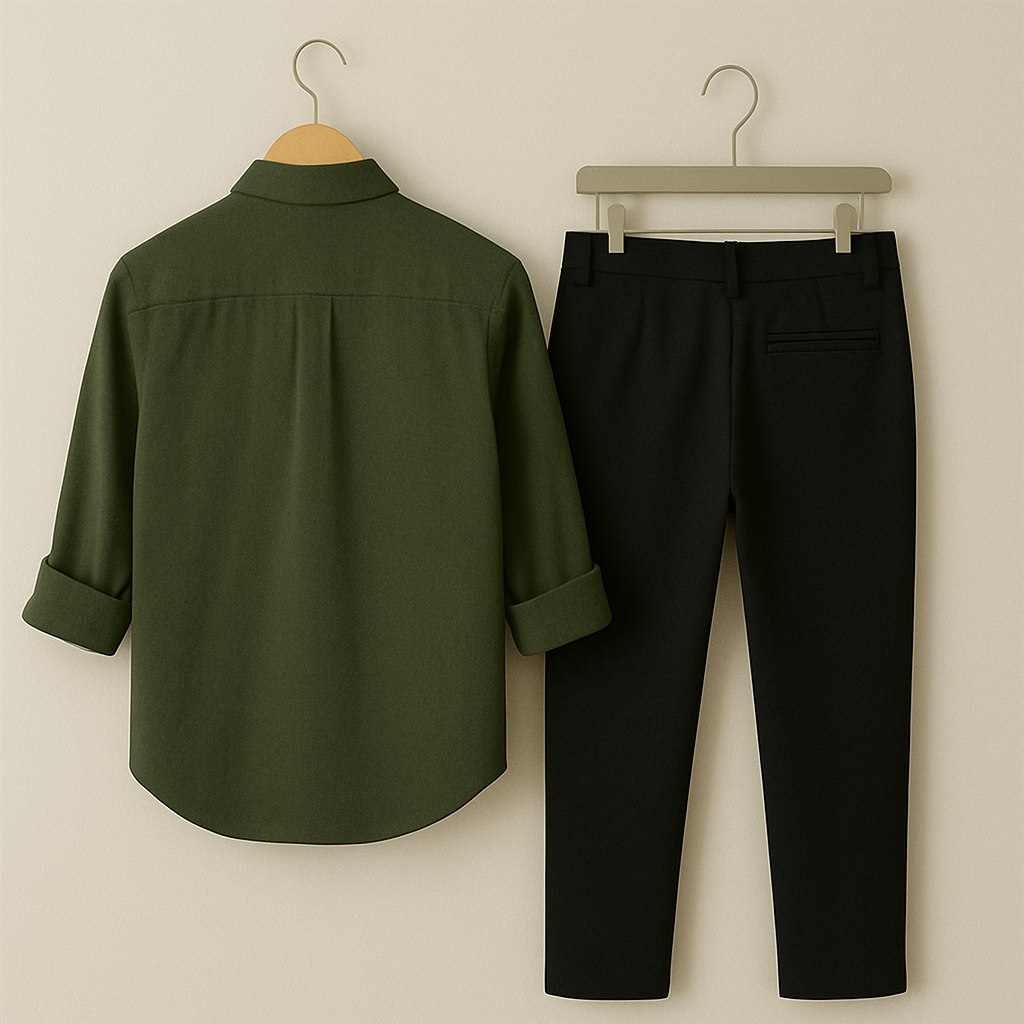 Mens formal shirt pant combo