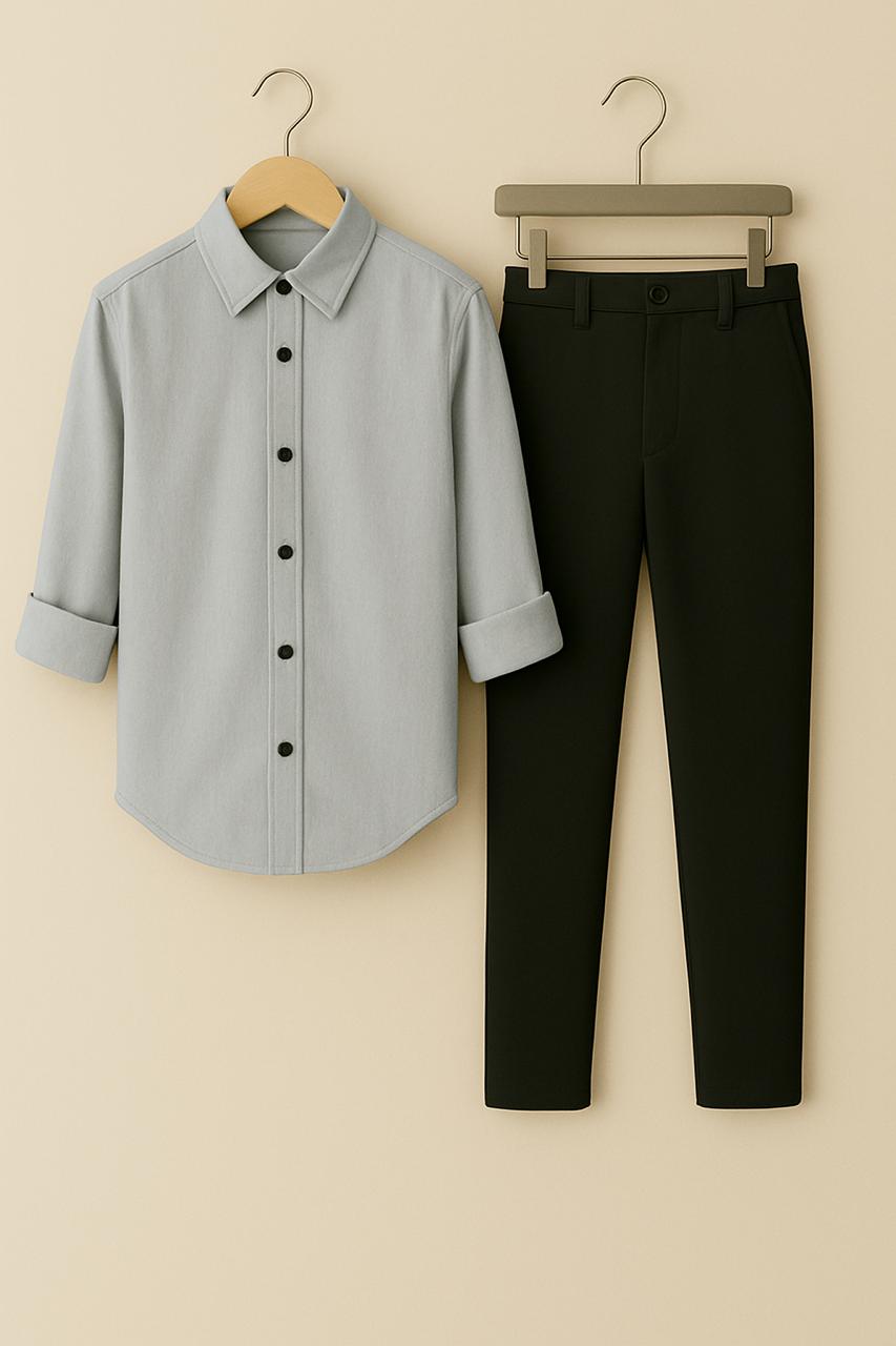 Mens formal shirt pant combo