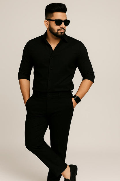 Mens formal shirt pant combo